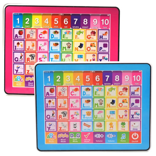Learning Tablet for Kids Fun Touch and Learn Machine Educational Children Electronic Preschool Children Toys for Toddler Kids Pinochio
