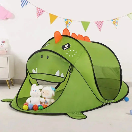 Children'S Pop-Up Game Tent Cartoon Animal Gameplay House Indoor Outdoor Tent House Toys Convenient To Carry Perfect Kids Gifts Pinochio