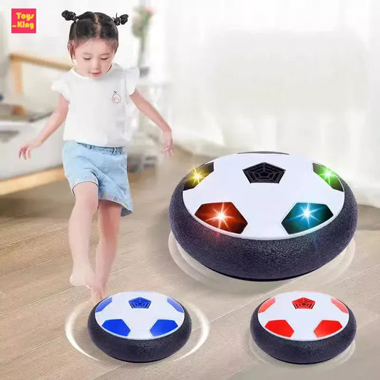 18cm Hovering Soccer Mini Toy Football LED Air Cushion Suspended Flashing Indoor Outdoor Sports Fun Educational Game Kids Toys Pinochio