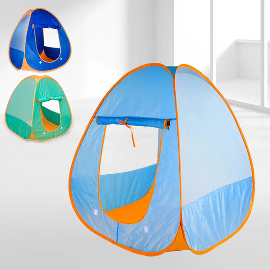 Children'S Pop-Up Game Tent Game Indoor And Outdoor Blue/Green Tent House Toys, Convenient To Carry The Perfect Children'S Gift Pinochio