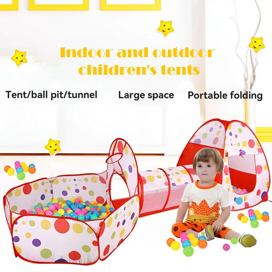 Game tent Indoor and outdoor toy game house foldable ocean ball pool  tent large space Pinochio