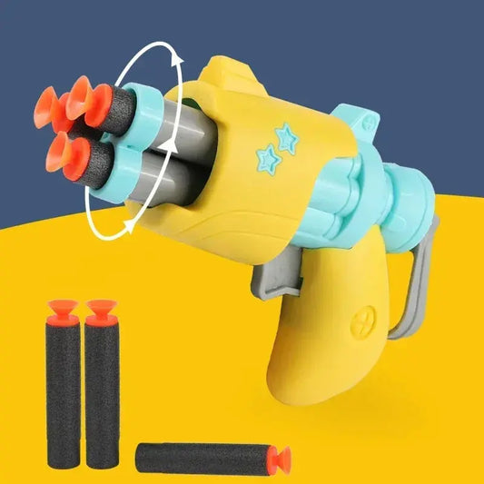 New Radish Soft Bullets Guns Children'S Toy Guns Model Fidget Toy for Kids Adults Stress Relief Toy Children Decompression Gift Pinochio
