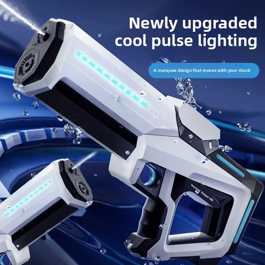 The bestselling children's toy electric water gun can spray water continuously, automatically suck up water and has a long range Pinochio