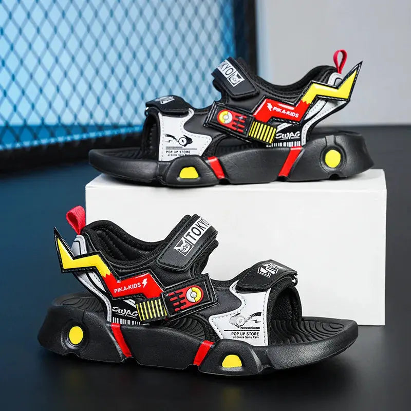 Pikachu-inspired Summer Sandals for Kids My Store