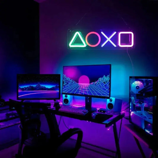 Gamer's Glow: Neon Bedroom Vibes My Store