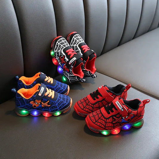 SpiderGlow Magical Light-Up Sneakers My Store